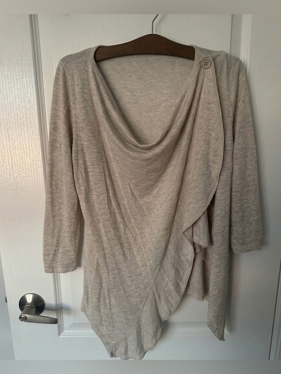 Maurices Sweaters - Maurices Asymmetrical Ruffle Cardigan